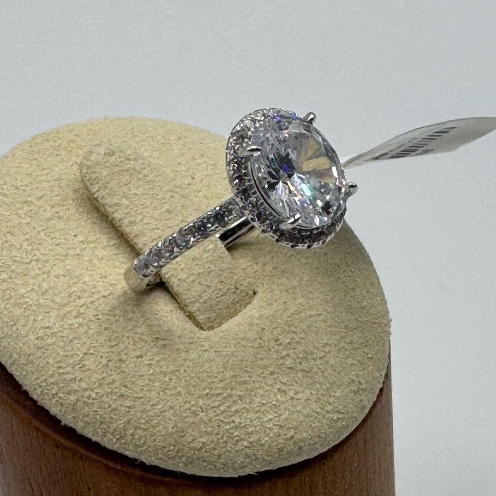 3ct Oval Cut Ring - Picture 9 of 12